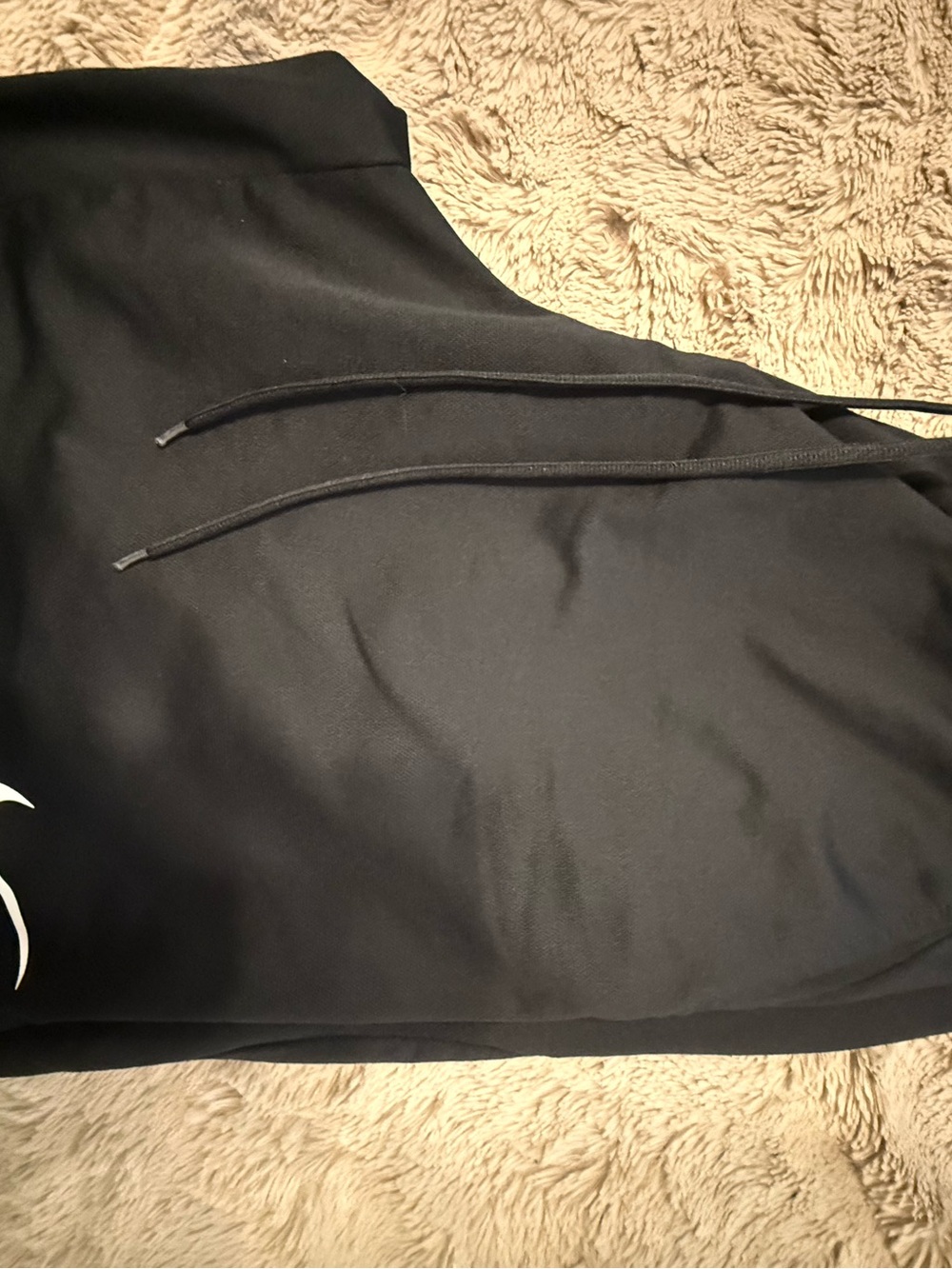 Black Men’s Sport Shorts with Drawstring